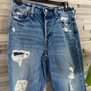 Gap Denim Distressed Jeans Size 2/26